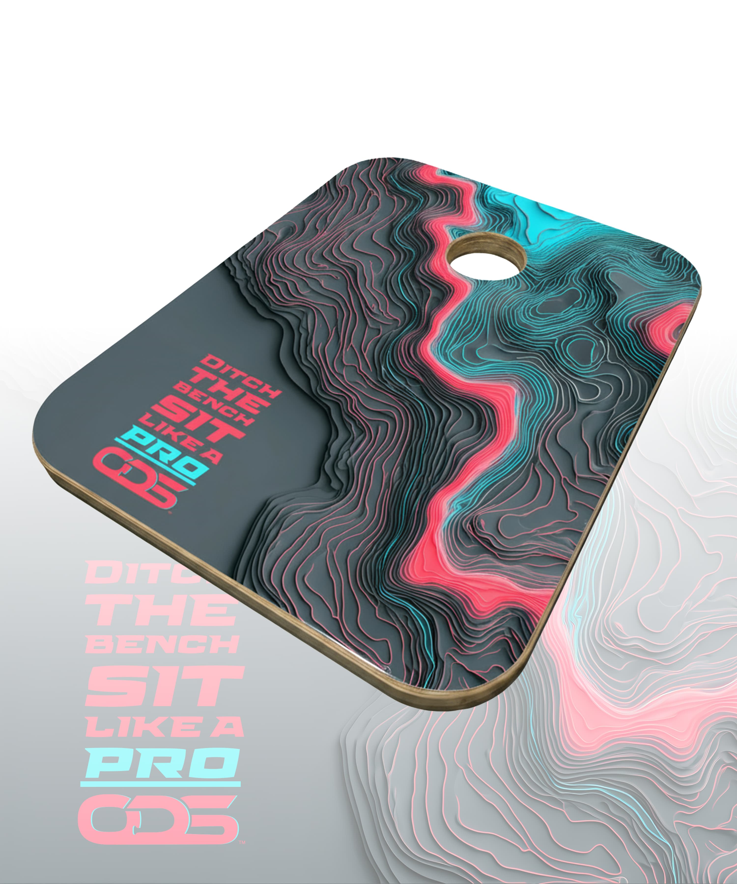 ODS On Deck Seat — Neon Heatmap design