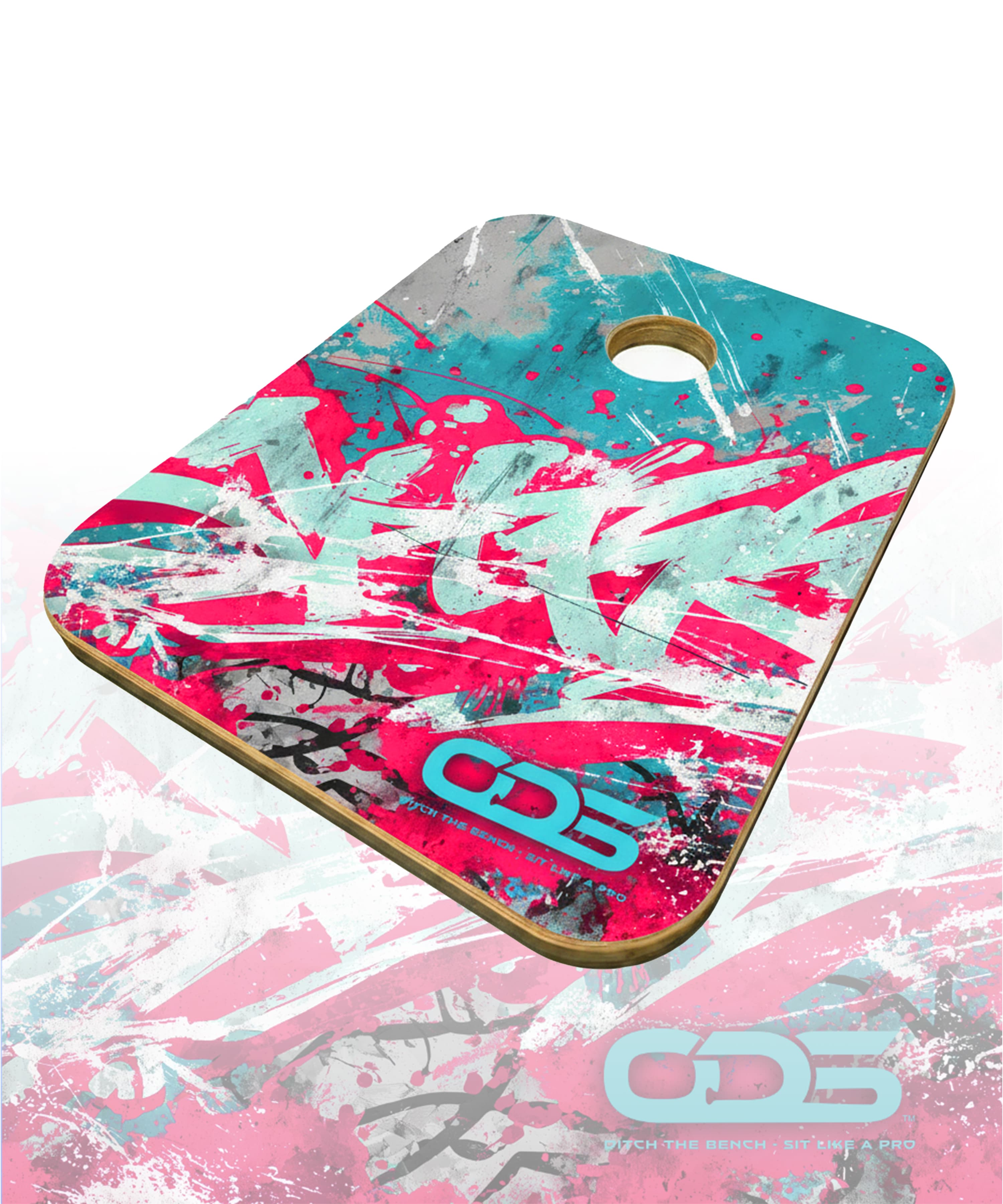 ODS On Deck Seat — Neon Surf design