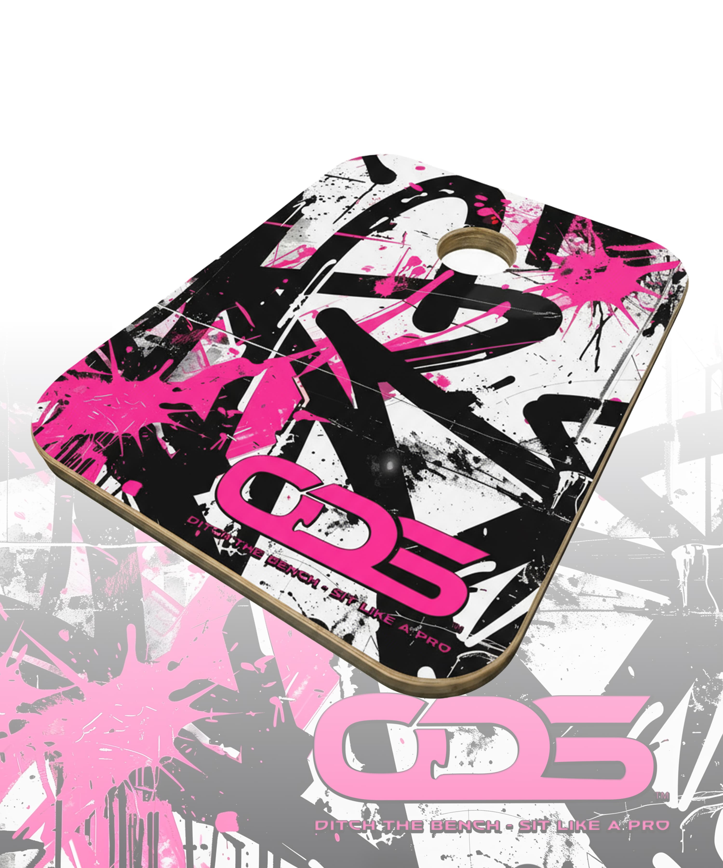 ODS On Deck Seat — Pink Riot design