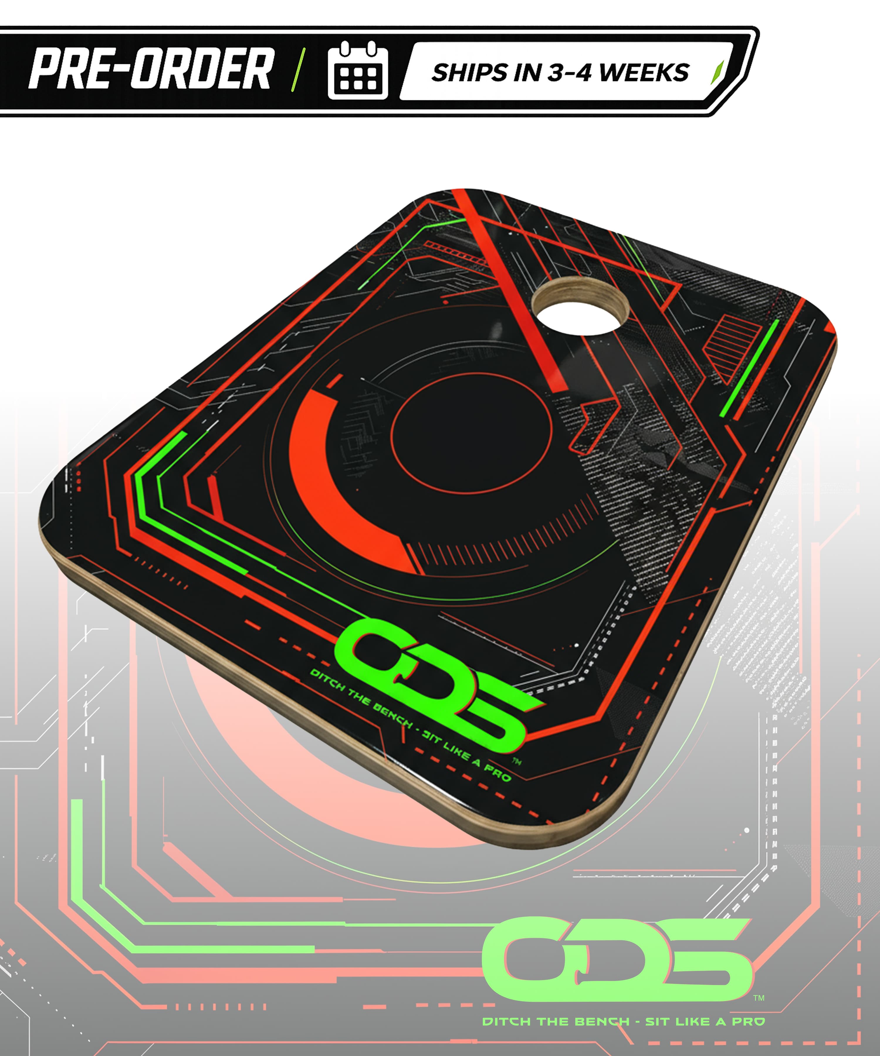 ODS On Deck Seat — Redline design